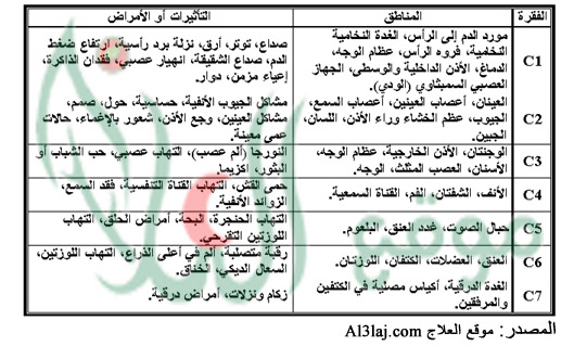 الحجامة على الفقرات العنقية (Cervical) 